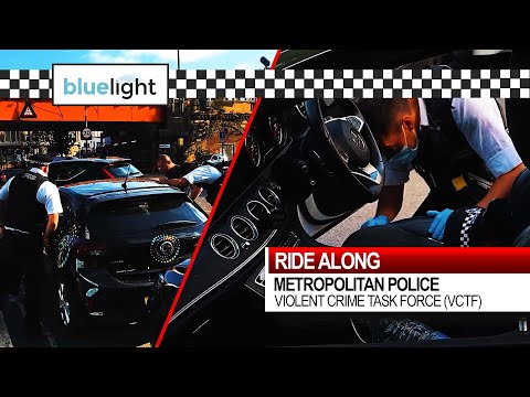 Ride-Along with the Met Police Violent Crime Task Force - the VCTF !
