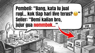 Misteri Seller Live tiktok Mengaku Jual Rugi tapi terus  Terus Buka Dan Tidak Pe