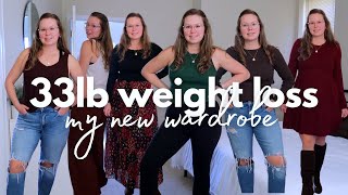 My Fall & Winter Wardrobe After Losing 33 Pounds 🍂👖