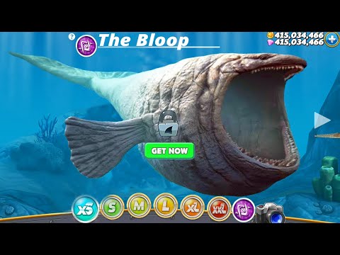 Hungry Shark World - The Bloop New Shark Coming Soon - All 45 Sharks Unlocked Hack Gems Coins Mod