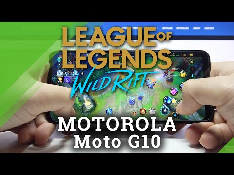 Gaming Test of Wild Rift on Motorola Moto G10 - High Quality Settings