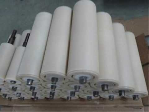 Plastic durable nylon idler roller of belt conveyor