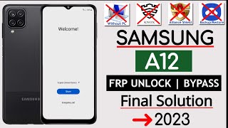 Samsung A12 Frp Bypas Without Pc | Without Backup/Restore Disabler Pro Final Solution 2023