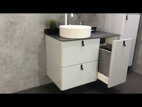Обзор мебели для ванной комнаты Комфорти Сорренто 90Н Обзор мебели для ванной комнаты Комфорти Сорренто 90Н