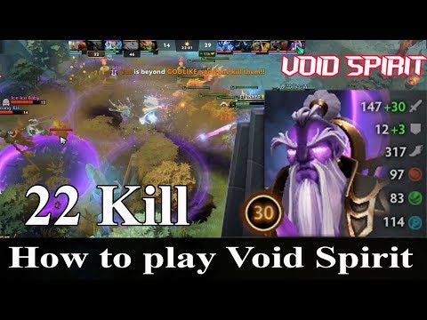 Godlike [Void Spirit] Midlane EZ Game 22 kill - Dota 2 Hero Spotlight - Dota 2 Sroksre | #Dota
