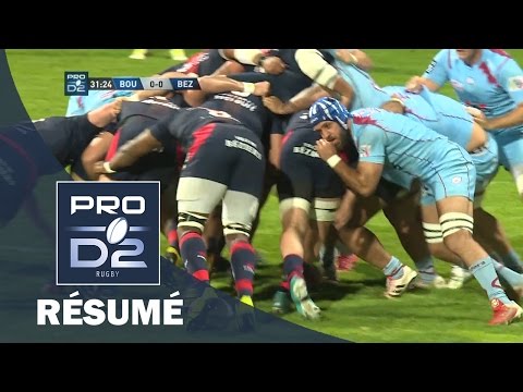 PRO D2 - Résumé Bourgoin-Béziers: 9-13 - J26 - Saison 2016/2017