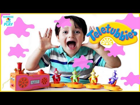 Teletubbies Tubby Custard Machine Toy Unboxing