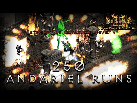 250 Andariel Runs Project Diablo 2 -  The start of a new Holy Grail