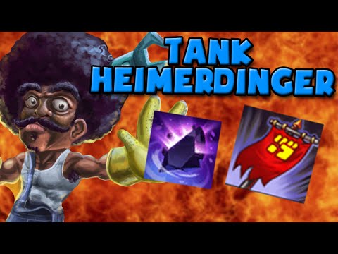 FULL TANK HEIMERDINGER - THIS IS THE MOST ANNOYING BUILD IN LEAGUE OF LEGENDS EVER - METAMANCER