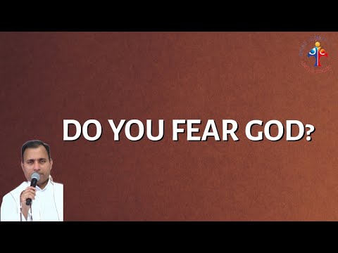 Do you fear God? - Fr Joseph Edattu VC