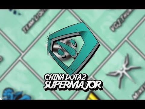 Team Secret vs Virtus pro game 3 Super Major China Main Event