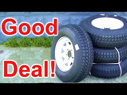 If You Buy Cheap Trailer Tires & Wheels You Might Be Surprised By This First Impression Review