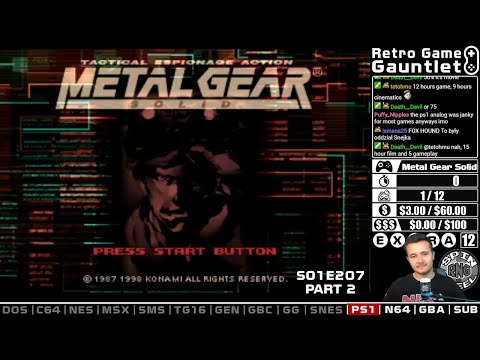 RGG S01E207: Metal Gear Solid [PS1] - Part 2