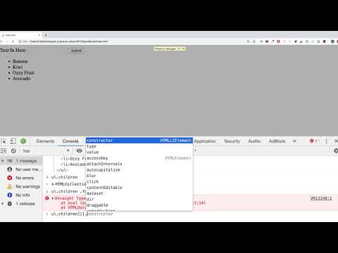 Create Remove And Replace Html Elements