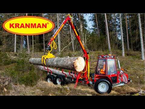 Kranman Bison 11000 takes care of windfalls trees