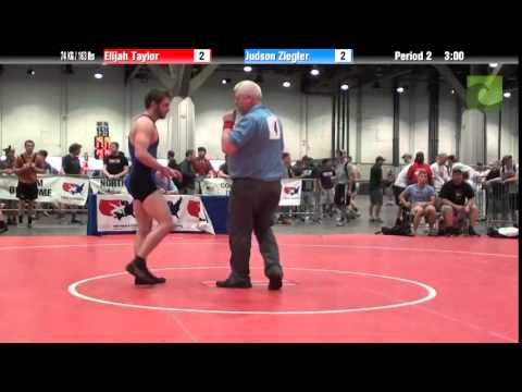 Men 74 KG / 163 lbs - Elijah Taylor vs. Judson Ziegler