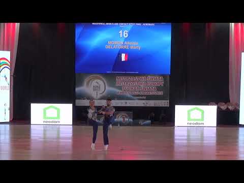 MCCS ACRO, FRA - MOMON Adelais - DELATORRE Marty, 3. Place  [www.rokenrol.cz]