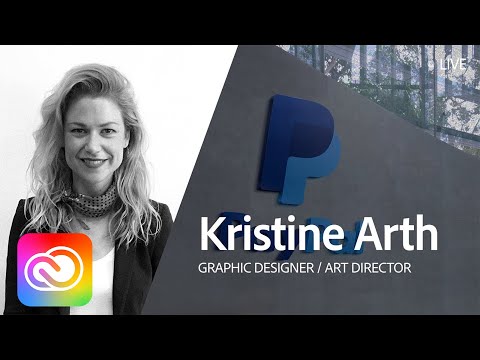 Live Graphic Design with Kristine Arth - Day 3/3 | Adobe Creative Cloud