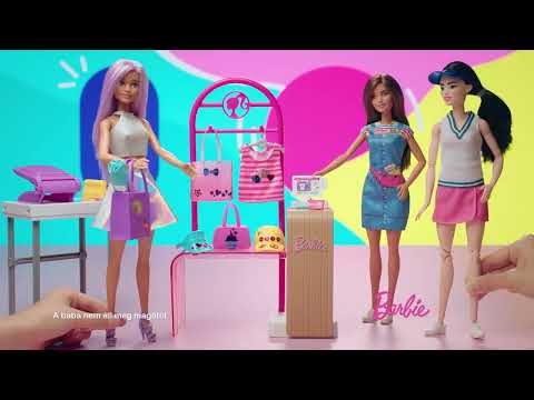 Barbie ruhatervező játékszett kép