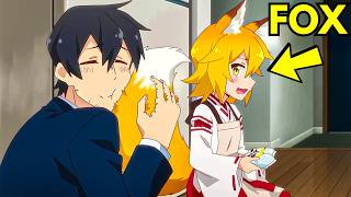 EMPLEYADONG TALUNAN NAGBAGO ANG BUHAY NG MAKILALA ANG FOX GODDESS NA S-RANK | Anime Recap Tagalog