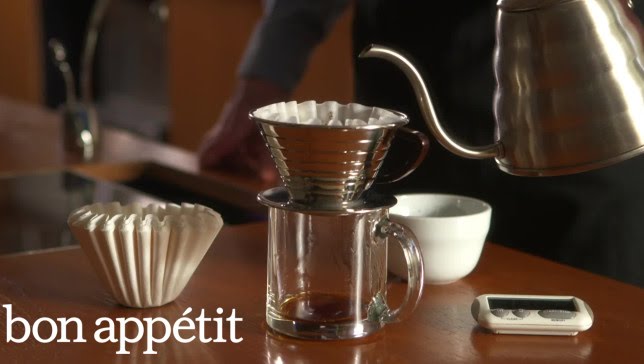 Bon Appétit/Stumptown Coffee Brew Guides: Kalita Wave