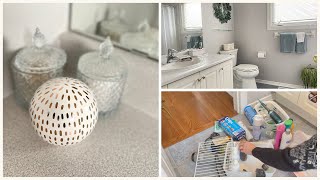 **NEW** Guest Bathroom Declutter & Organize | Bonus!! Company's Coming Chicken Dinner
