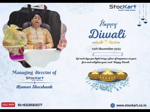 Hello Everyone I am a Founder and Managing Director's Stockart. I wish you to all Happy Diwali.