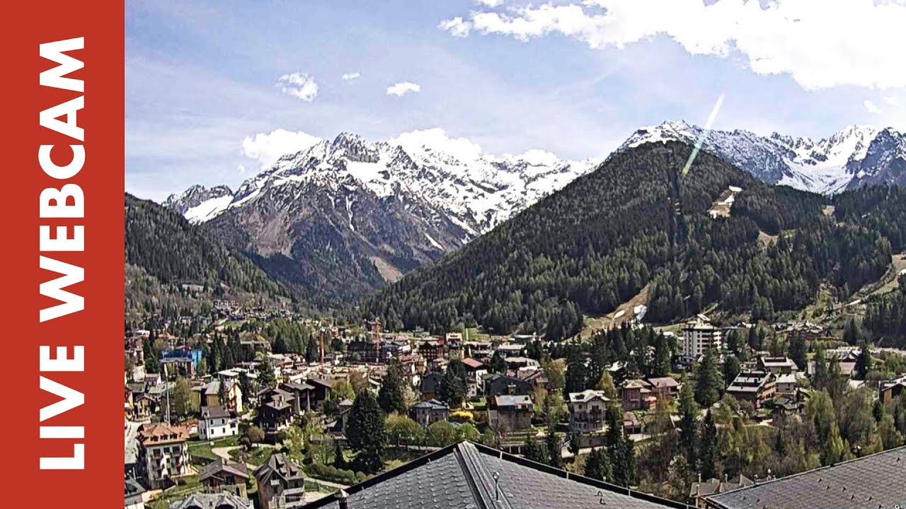 Live webcam view of Ponte di Legno Alpine Panorama