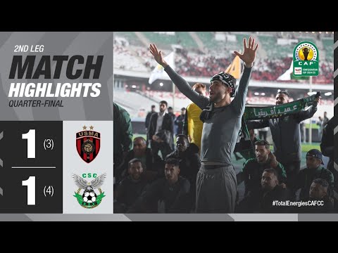 #TotalEnergiesCAFCC | HIGHLIGHTS | USM Alger 🆚 CS Constantine | Quarter-Finals 2nd Leg | 2024/25