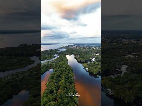 Jutaí Amazonas , vídeo drone 