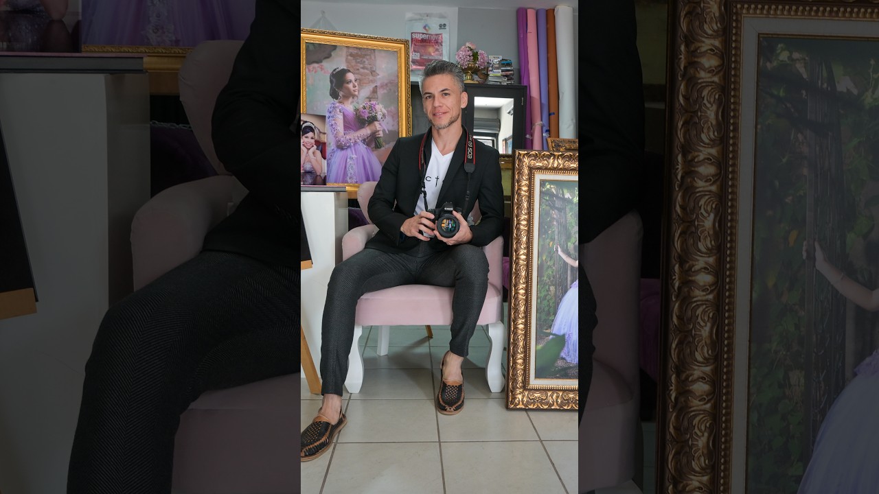 Jorge Luis busca la mejor sonrisa de cada quinceañera en Costa Rica