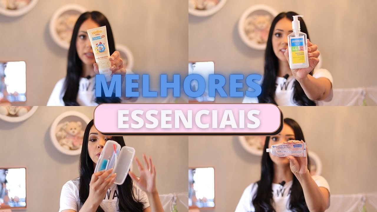 ENXOVAL BÁSICO DE HIGIENE DO BEBÊ