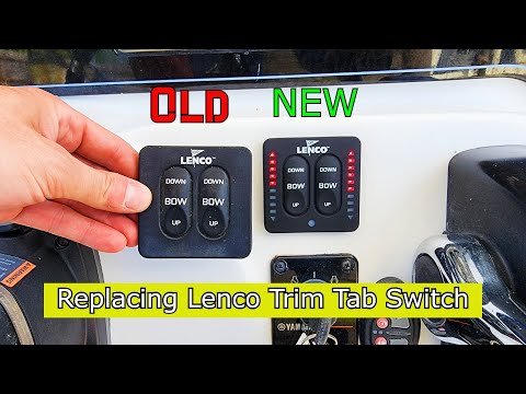 Upgrading Lenco Trim Tab Switch: Adding Trim Tab Indicators for Precision Control!