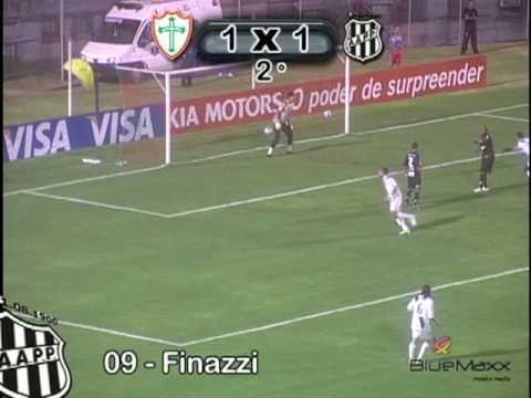 Paulistao 2010 Portuguesa X Ponte Preta Primeiro Gol da Ponte Preta Gol do Finazzi
