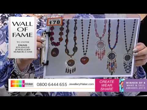 How to Make Chain Maille Beaded Jewellery: JewelleryMaker LIVE 27/01/2015