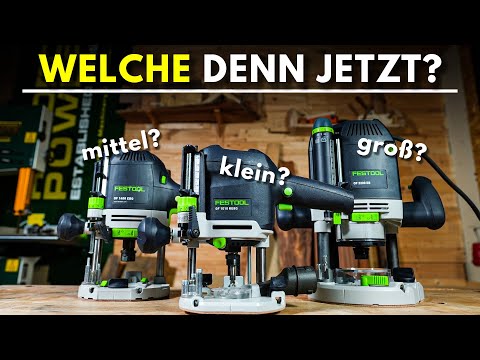 Festool Oberfräsen ENDLICH ERKLÄRT! --- OF1010, OF1400, OF2200