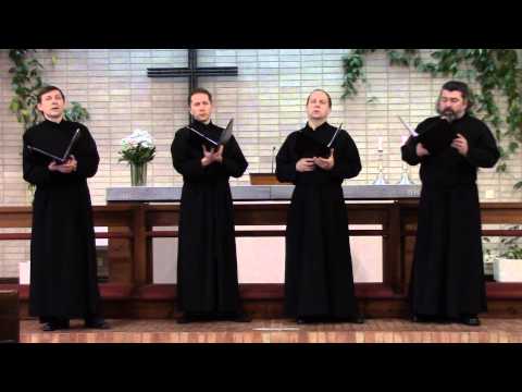 Revealing to Thee the pre-eternal counsel -- Совет превечный, Chesnokov