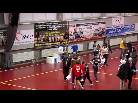 2 GP Polski Kadetów w tenisie stołowym 09.12.18 stoły 1-3