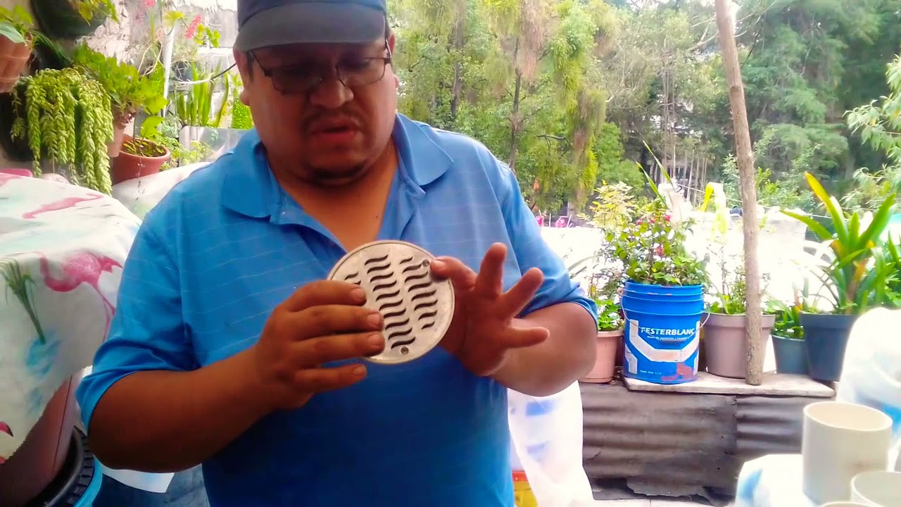 coladera para patio antiolores de 4 pulgadas