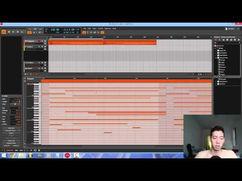 Bitwig Piano Roll Demo - It's basically the same (shit) as Ableton's