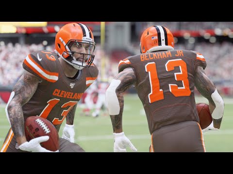 MADDEN 20 GAMEPLAY! ODELL BECKHAM GOES OFF WITH THE BROWNS!