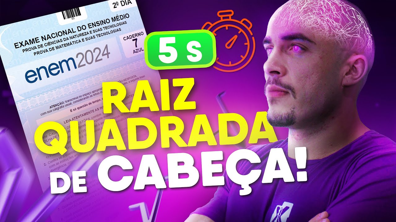 Como calcular RAIZ QUADRADA | Dica para resolver DE CABEÇA!