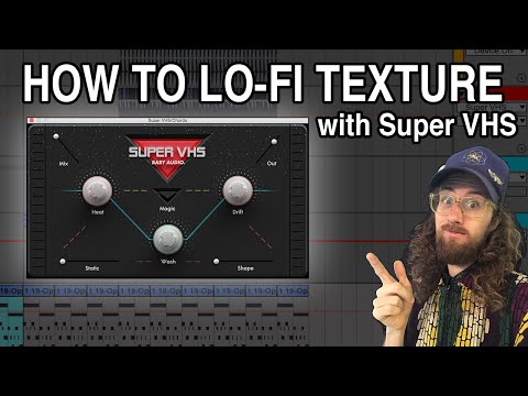AMAZING LO-FI FX (Super VHS Plugin Review & Demo)