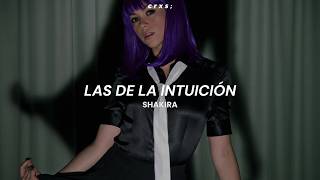 Shakira - Las de la Intuición (Letra/Lyrics)