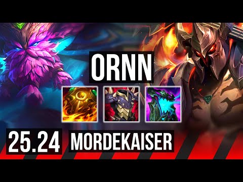 ORNN vs MORDEKAISER (TOP) | EUW Master | 25.24