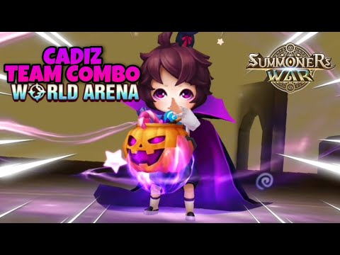 Cadiz Team Combo in World Arena Ep. 3 - Summoners War