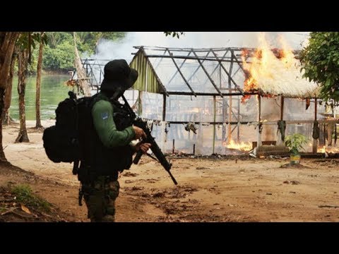 Brasiliens Elite Einheit unterwegs im Amazonas Regenwald