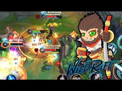 WUKONG TOP IS OP | BUILD/RUNES | WILDRIFT