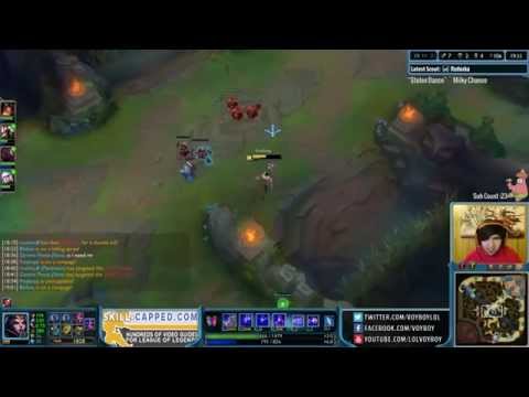Voyboy Play Leblanc vs Cassiopeia   League Of Legends Guide Full Game Play