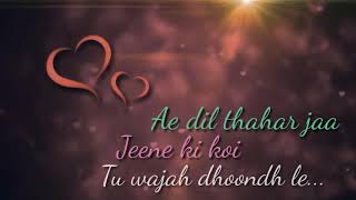 Sun le zara song part-1 || what's app status || Arnab data || 1921
